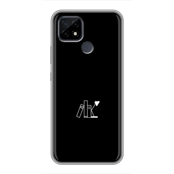 Чехол с рисунком «Книжки» для Realme C21 Чехол с рисунком «Книжки» для Realme C21