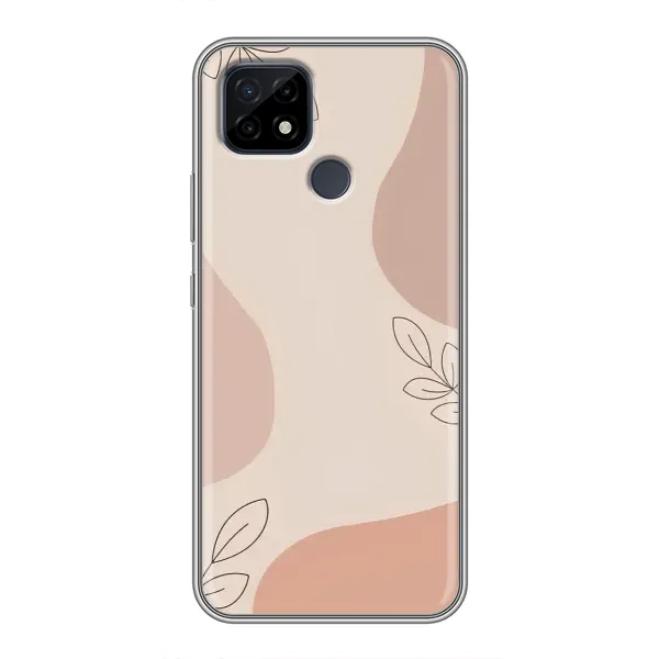Чехол с рисунком «Коричневый фон» для Realme C21 Чехол с рисунком «Коричневый фон» для Realme C21