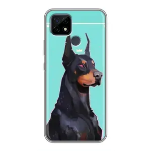 Чехол ДОБЕРМАН для Realme C21 (Король доберман)