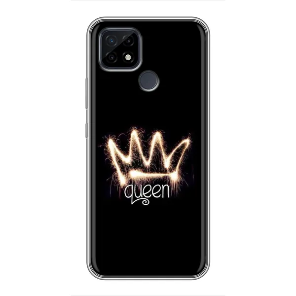 Чехол с рисунком «Корона» для Realme C21 Чехол с рисунком «Корона» для Realme C21