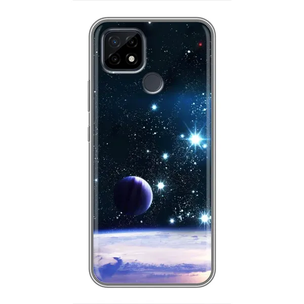 Чехол с рисунком «Космический вид» для Realme C21 Чехол с рисунком «Космический вид» для Realme C21
