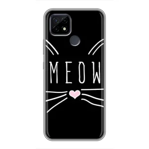 Бампер с изображением Котиков для Реалми С21 (КОТИК MEOW)