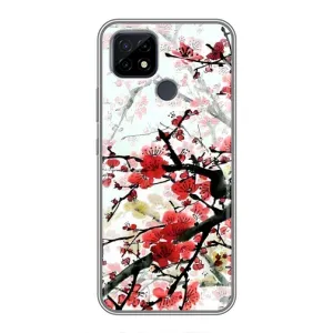 Чехол с принтом САКУРЫ на Realme C21 (Красивая Сакура)