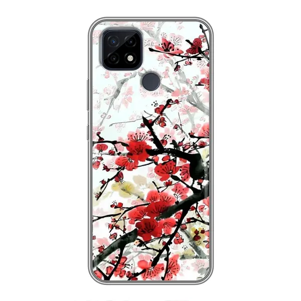 Чехол с рисунком «Красивая Сакура» для Realme C21 Чехол с рисунком «Красивая Сакура» для Realme C21