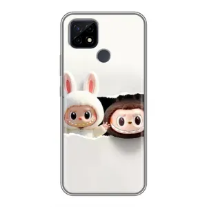 Чохол з принтом Лабубу для Realme C21 (Фігурки Labubu)