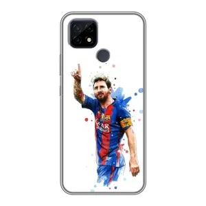 Чехлы Лео Месси Аргентина для Realme C21 (Leo Messi)