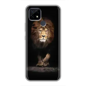 Чехол с картинкой на Realme C21 (Красивый Лев)