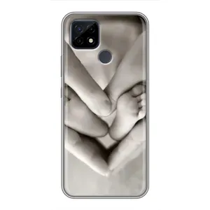 Чехлы для МАМЫ на Realme C21 (Любящие руки)