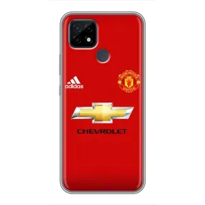 Силіконові Чохли з принтом Футбол на Realme C21 (Man United)
