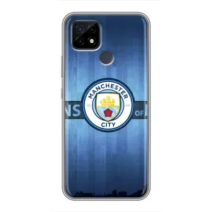 Силіконові Чохли з принтом Футбол на Realme C21 (ManCity)