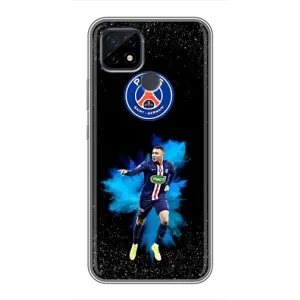 Чехол (TPU) с Футболистом на Realme C21 (Мбаппе ПСЖ)