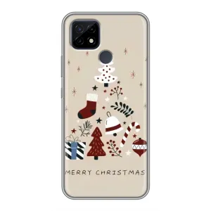 Чохол Санта Клаус для Realme C21 (Merry Christmas)