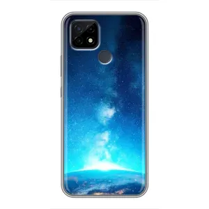 Чехлы КОСМОС для Realme C21 (Млечный путь)