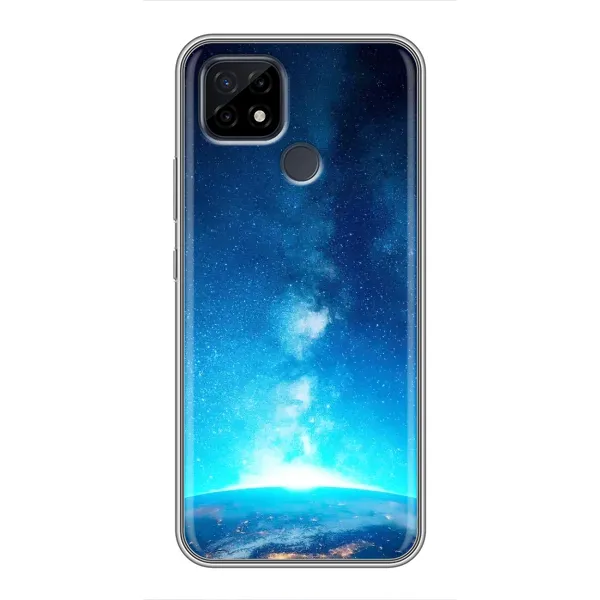 Чехол с рисунком «Млечный путь» для Realme C21