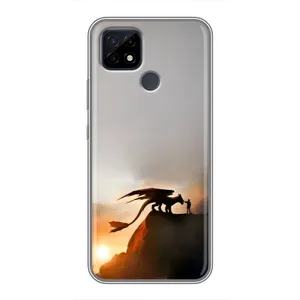 Чохол дракон Беззубик для Realme C21 (Мультік Беззубик)