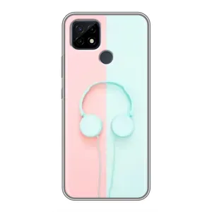 Дівчачий Чохол для Realme C21 (Навушники)