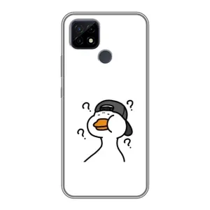 Бампер с принтом Мемы для Realme C21 (Непонимание)