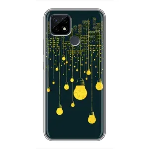 Силиконовые Чехлы Любимому человеку для Realme C21 (Ночной город)