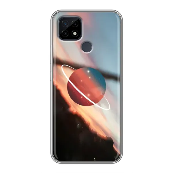 Чехол с рисунком «Сатурн» для Realme C21 Чехол с рисунком «Сатурн» для Realme C21