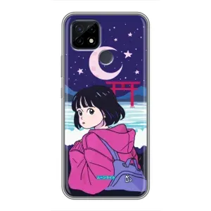 Чехол с персонажами АНИМЕ на Realme C21 (Синобу Миякэ)