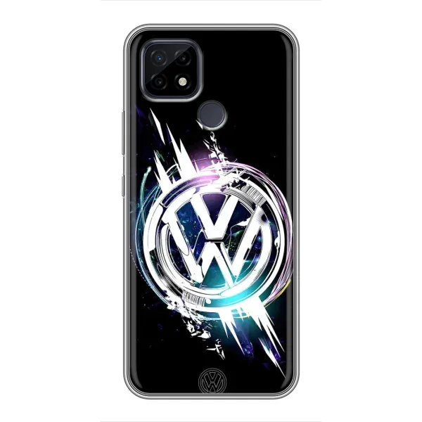 Чехол с рисунком «Volkswagen на черном» для Realme C21 Чехол с рисунком «Volkswagen на черном» для Realme C21