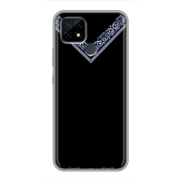 Чехол с рисунком «Воротник вышиванки» для Realme C21 Чехол с рисунком «Воротник вышиванки» для Realme C21