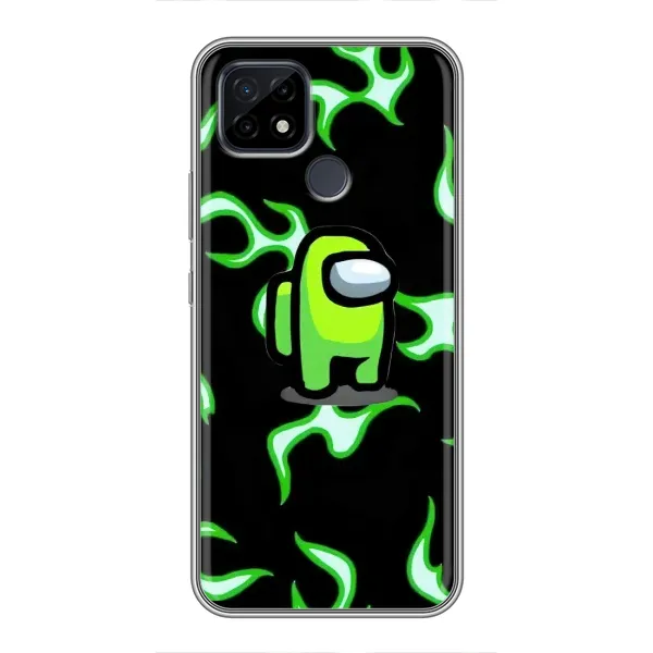 Чехол с рисунком «Яркий игрок» для Realme C21