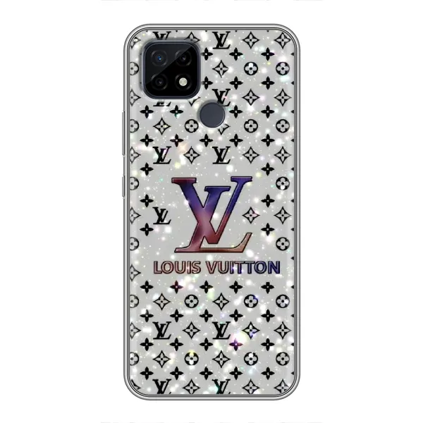 Чехол с рисунком «Яркий LV» для Realme C21