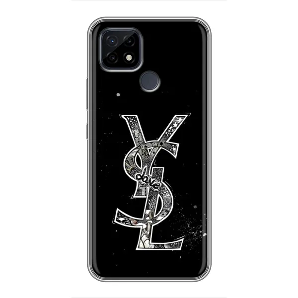 Чехол с рисунком «YSL» для Realme C21