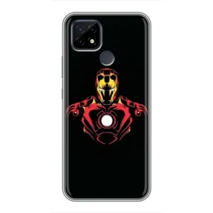 Чехол Супергерой Железный человек на Realme C21 (Железный человек)
