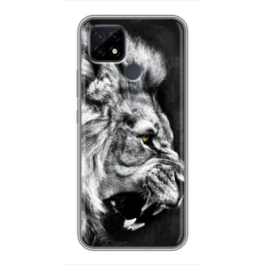 Чехол с картинкой на Realme C21 (Злой ЛЕВ)