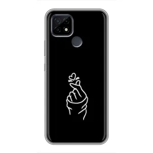 Чехлы (Знак сердечка) на Realme C21 (Знак Сердечка)