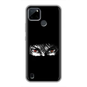 Силіконові чохлі з очіма Anime для Realme C21Y (Аніме очі)