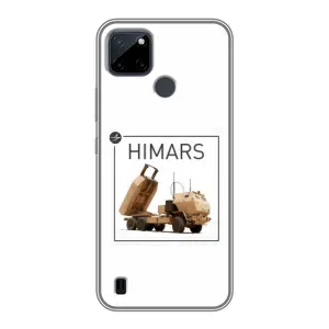 Чехлы на военную тематику для Realme C21Y (HIMARS)