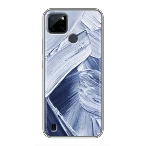 Чехлы со смыслом для Realme C21Y (Краски мазки)