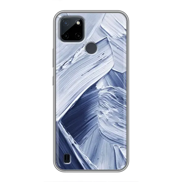 Чехол с рисунком «Краски мазки» для Realme C21Y Чехол с рисунком «Краски мазки» для Realme C21Y