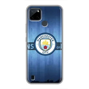 Силиконовые Чехлы принт Футбол на Realme C21Y (ManCity)