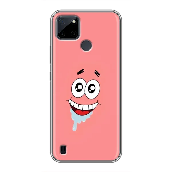 Чехол с рисунком «Мордочка Патрика» для Realme C21Y Чехол с рисунком «Мордочка Патрика» для Realme C21Y