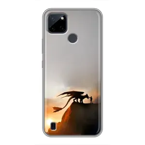 Чехол дракон Беззубик для Realme C21Y (Мультиик Беззубик)