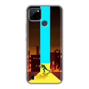 Чехол с Украинской символикой на Realme C21Y (Освобождение)