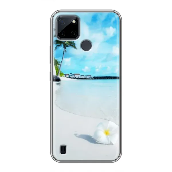 Чехол с рисунком «Пляж» для Realme C21Y Чехол с рисунком «Пляж» для Realme C21Y