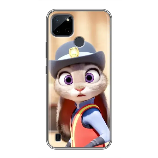 Чехол с рисунком «Заяц Джуді Хопс» для Realme C21Y Чехол с рисунком «Заяц Джуді Хопс» для Realme C21Y