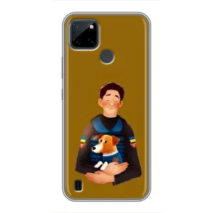 Чехол с принтом для Realme C21Y (ЗСУ Патрон)