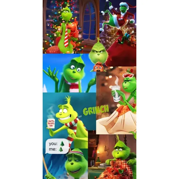 Чехол с рисунком «Арт Гринч» для Realme C21Y Чехол с рисунком «Арт Гринч» для Realme C21Y