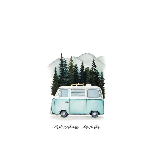 Чехол с рисунком «Домик на колесах» для Realme C21Y Чехол с рисунком «Домик на колесах» для Realme C21Y