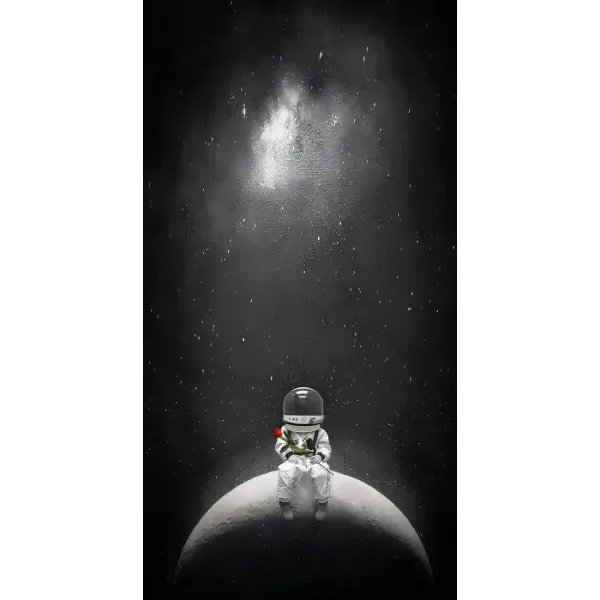 Чехол с рисунком «Космонавт романтик» для Realme C21Y Чехол с рисунком «Космонавт романтик» для Realme C21Y