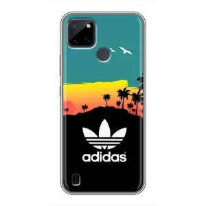 Чохол с стилі "Адідас" для Realme C25Y (Адідас пустеля)