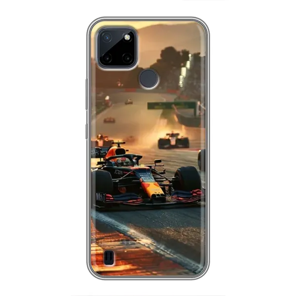 Чехол с рисунком «Чемпионат ф1» для Realme C25Y Чехол с рисунком «Чемпионат ф1» для Realme C25Y