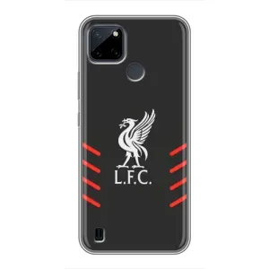 Силиконовые Чехлы принт Футбол на Realme C25Y (Эмблема Liverpool)