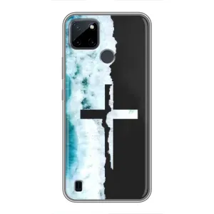 Чохли для Realme C25Y (Хрест Ісуса) (Хрест)